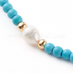 Ожерелья с подвесками из натуральных ракушек&nbsp;NJEW-JN03405-03