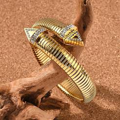 304 браслеты из нержавеющей стали для женщин&nbsp;BJEW-A031-03G