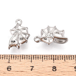 Оправы для подвесок из нержавеющей стали 304 в виде кабошонов&nbsp;STAS-N114-35P