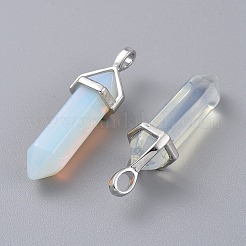 Кулоны с острым концом из опалита&nbsp;G-XCP0001-38