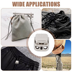 20 шт. замки для шнура из сплава&nbsp;FIND-CA0010-48P