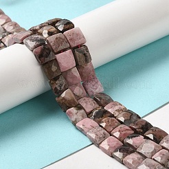 Природные родонит бисер нитей&nbsp;G-C109-A03-02