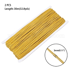 Cordon tressé en nylon pour la création de bijoux tissés et le macramé.&nbsp;NWIR-WH0009-05A