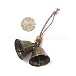 Fer cloche pendentif décorations&nbsp;HJEW-JM03774-01