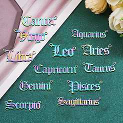 12 шт. 12 стиля ионного покрытия (IP) 201 нержавеющая сталь коннекторные подвески&nbsp;STAS-SZ0002-39M