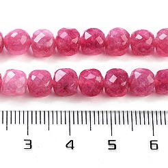 Natürliche weiße Jade perlen Stränge&nbsp;G-H028-A09-22