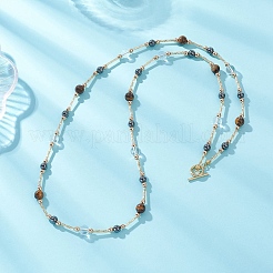 Круглые бусины из синтетического немагнитного гематита&nbsp;NJEW-JN05726