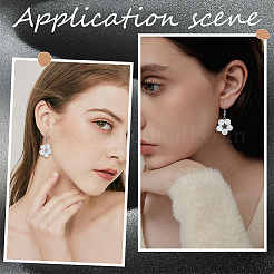 120 шт. синтетические бусины из лунного камня&nbsp;G-PA0001-75B