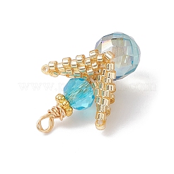 Стеклянные подвески&nbsp;PALLOY-MZ00955-02