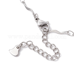 Изготовление браслетов из нержавеющей стали 304&nbsp;AJEW-JB01287-01