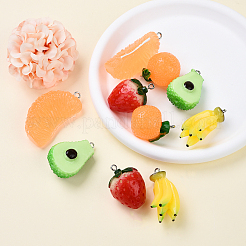 10шт 5 стиля подвески из смолы&nbsp;RESI-YW0001-97