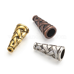 Крышки для бусин тибетского стиля&nbsp;TIBEB-TA0001-06-NR