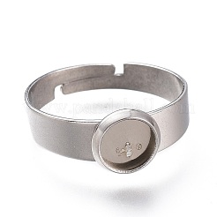 Регулируемые кольца для пальцев из нержавеющей стали 304&nbsp;STAS-F149-18P-F