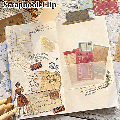Clip per menu in lega di zinco&nbsp;AJEW-WH20054-399