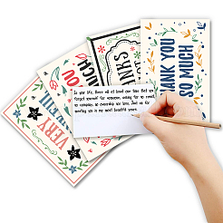 Dankeskarten und Papierumschläge&nbsp;DIY-SD0001-01A