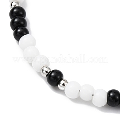 Braccialetto di fascino croce in lega&nbsp;BJEW-TA00425