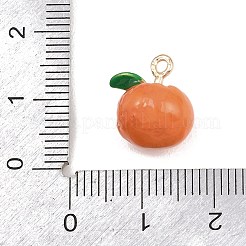 Эмалевые подвески из фруктового сплава&nbsp;ENAM-P264-02A-G