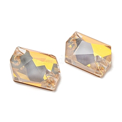 Мокко(мк) неправильный ромб пришить по стразам&nbsp;RGLA-G019-01J