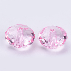 Прозрачные акриловые бусины&nbsp;TACR-Q258-10mm-V03