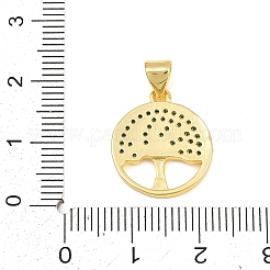 Messing Micro Pave Himmelblau Zirkonia Anhänger&nbsp;CU-CBA4A93-02A-G