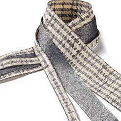 Ruban en polyester imprimé tartan&nbsp;SRIB-C002-01C