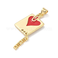 Латунные подвески&nbsp;KK-H537-04G