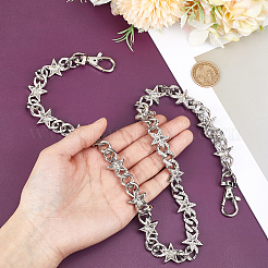 1 шт. сплава стразы поясной ремень цепь&nbsp;AJEW-HY0002-26