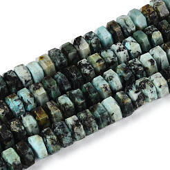 Бусы натуральная африканская бирюза (яшма)&nbsp;G-N357-14A-06