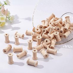 60 rocchetto vuoto di legno per filo&nbsp;WOOD-OC0002-36
