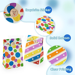20 sac de rangement en papier arc-en-ciel&nbsp;ABAG-TA0002-35