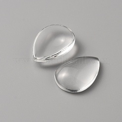 Cabochon in vetro trasparente&nbsp;GLAA-WH0022-94C