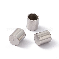 Emembouts de cordon en acier inoxydable 201 résistants au ternissement&nbsp;STAS-G288-01C-P