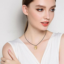 Открывающиеся латунные подвески из урны с желудями и пеплом&nbsp;KK-WH0001-25