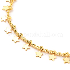 Латунь шарм браслеты&nbsp;BJEW-JB05515-04