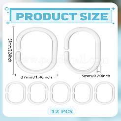 12шт. пластиковые крючки-вешалки&nbsp;KY-LP0001-21