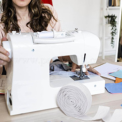 10 ярд нескользящей прозрачной силиконовой полиэстеровой резинки&nbsp;SRIB-GF0001-26B-01