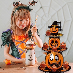 Bandeja de papel para pasteles de Halloween&nbsp;PW-WG395AF-01