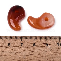 Gefärbt natürlichen Karneol Anhänger&nbsp;G-S294-07B-08