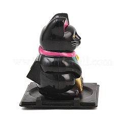 Maneki-neko-Figuren aus ABS-Kunststoff mit Solarantrieb&nbsp;DJEW-B017-01B-04