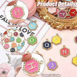 52 шт. Подвески из сплава с эмалью&nbsp;ENAM-CJ0007-07D