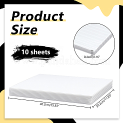 Wellpappenplatten aus Kunststoff&nbsp;DIY-WH0569-60A-02