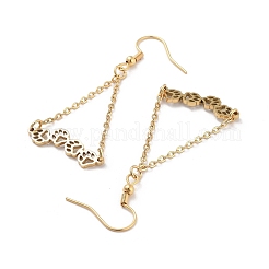 Orecchini pendenti in acciaio inossidabile 304&nbsp;EJEW-P271-10G