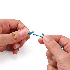 Fabricación de pulsera de cordón elástico ajustable&nbsp;AJEW-JB00008-05
