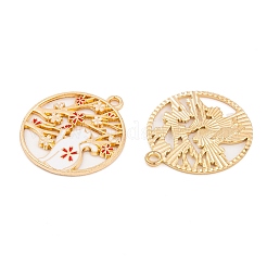 Crémaillère placage pendentifs en émail d'alliage&nbsp;LS-FIND-A040-07A-01G