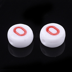 Начальные акриловые бусины&nbsp;X-OACR-E001-20O