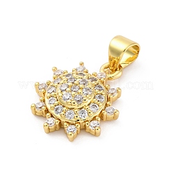 Латунные микро проложить кубического циркония подвески&nbsp;KK-U066-11G