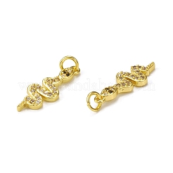 Латунные микро проложить кубического циркония подвески&nbsp;KK-E068-VB312
