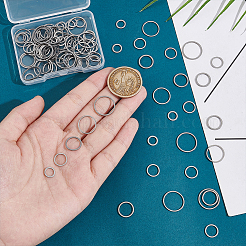 100 шт. 5 стиля соединительного кольца из нержавеющей стали 304&nbsp;FIND-UN0003-61