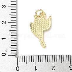 Латунь эмаль подвески&nbsp;KK-L239-052A-G