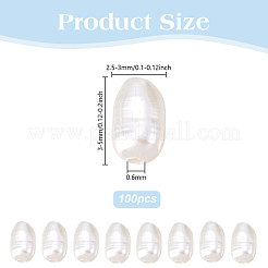 100 шт. нити бусин из натурального культивированного пресноводного жемчуга&nbsp;PEAR-HY0001-18